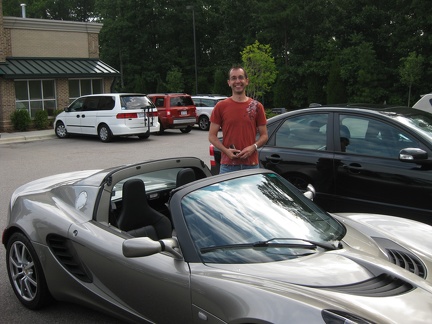 1 Joe Getting Ready to Drive to HH in Lotus